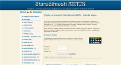 Desktop Screenshot of antik-slama.cz